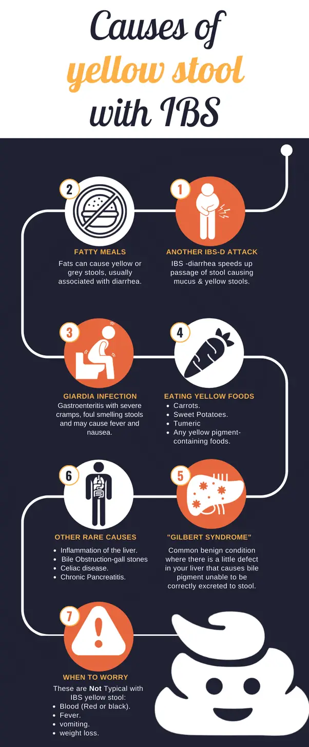 IBS Yellow Stools Is It A Normal Or A Bad Sign? Oh My Gut