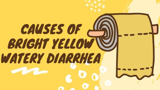 yellow diarrhea giardiasis)