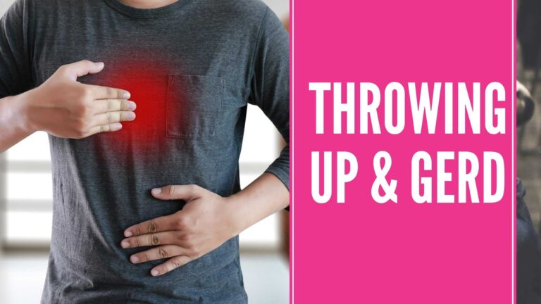 Does Throwing Up Make Acid Reflux Better