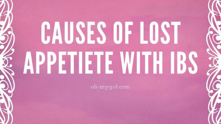 loss of appetite with IBS