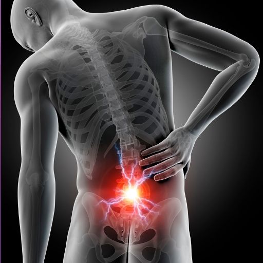lower back pain and blood in stool