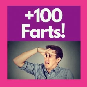 farting 100 times a day