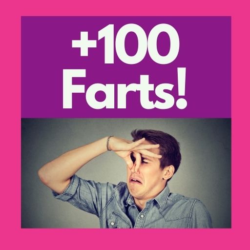 farting 100 times a day