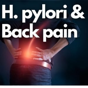h. pylori and backpain
