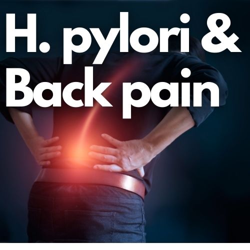 h. pylori and backpain