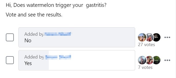 watermelon and H. pylori gastritis