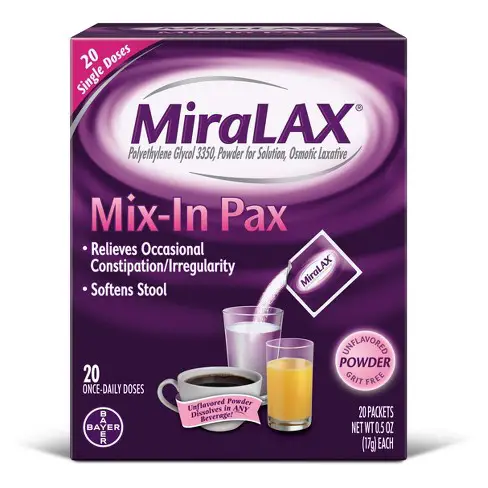 miralax 3 times a day
