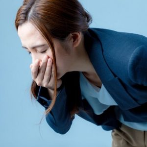constant nausea burping