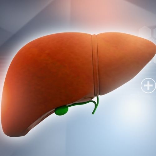 liver pain in the back.