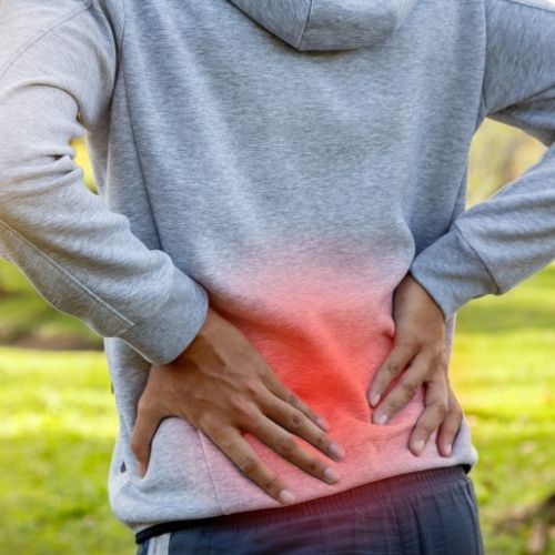 Back pain after gallbladder surgery