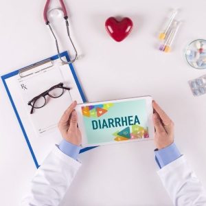diarrhea every day but not sick