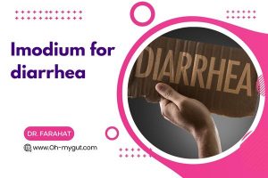 Imodium for diarrhea.