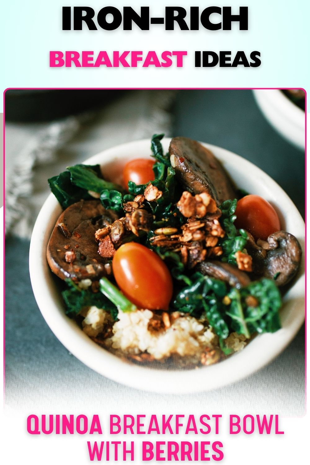 breakfast ideas for iron