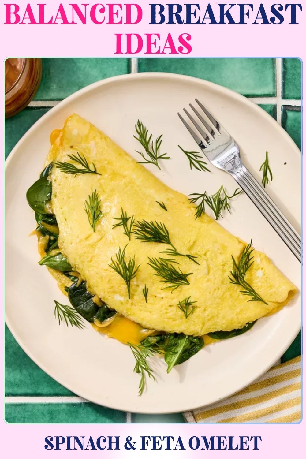 Spinach & Feta Omelet