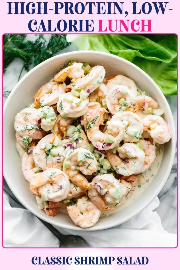 Classic Shrimp Salad is light, fresh, and quick to prepare. This high-protein, low-calorie lunch idea works perfectly for weight-loss while keeping flavors bright and satisfying.