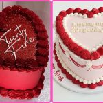 Stunning Heart Cake Design For Valentine’s Day